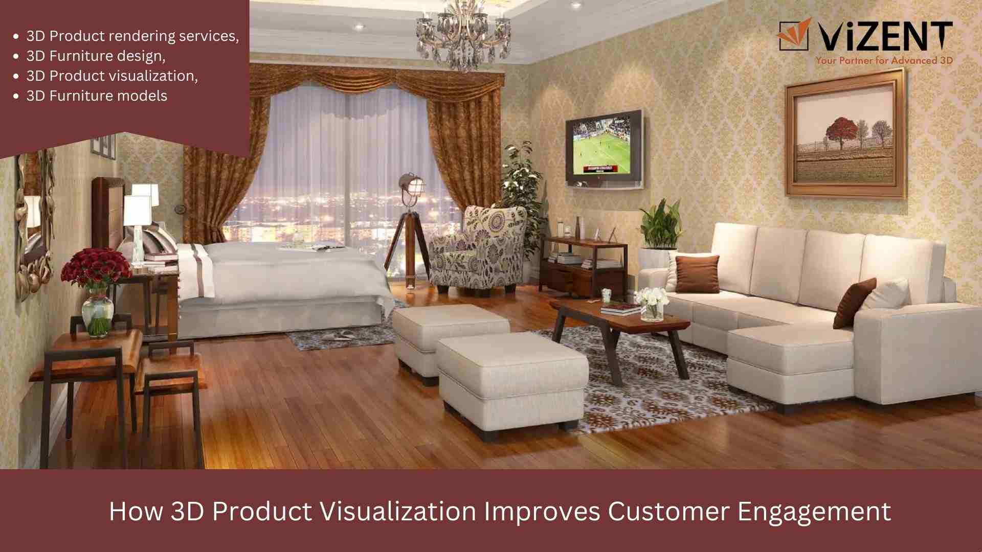 3d product rendering services, 3d furniture design, 3d product visualization, 3d furniture models